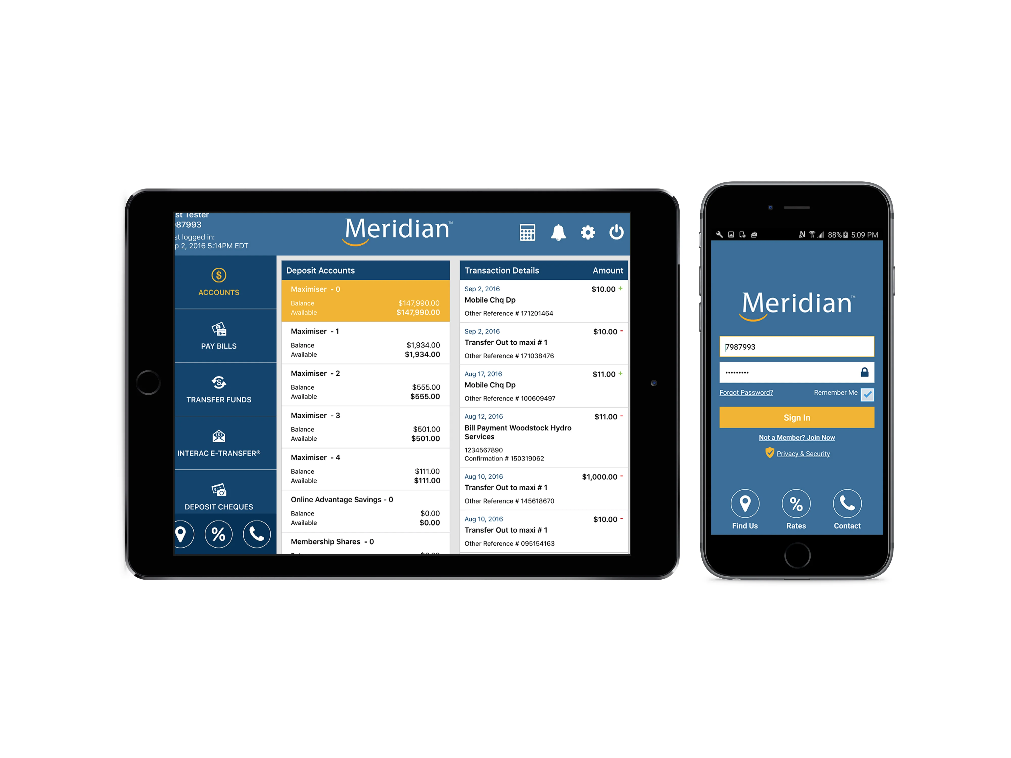 Meridian Online Banking